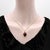 14k Gold Watermelon Tourmaline Carved Leaf Pendant For Sale In Los Angeles - Image 6 of 9