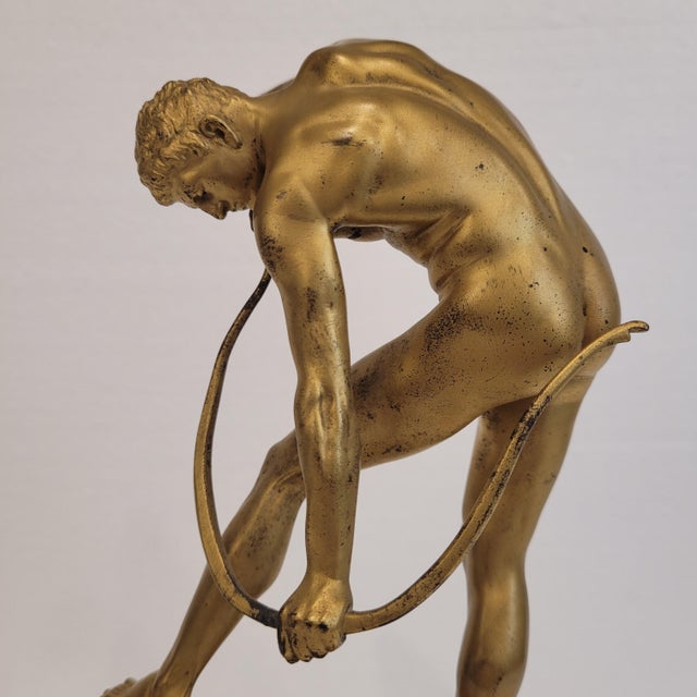 Otto Lessing, Arquero, Bronze and Onyx For Sale - Image 14 of 18