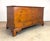 An early American Queen Anne style antique pine blanket chest, likely Pennsylvanian. Rectangular top with molded wood-...