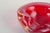 Vintage Decorative Bowl with Organic Form in Red Sommerso Glass, 1960s For Sale - Image 3 of 5