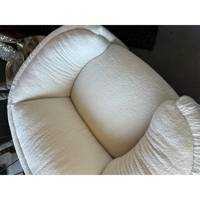Large One-Seater Chair in Fabric For Sale - Image 3 of 5