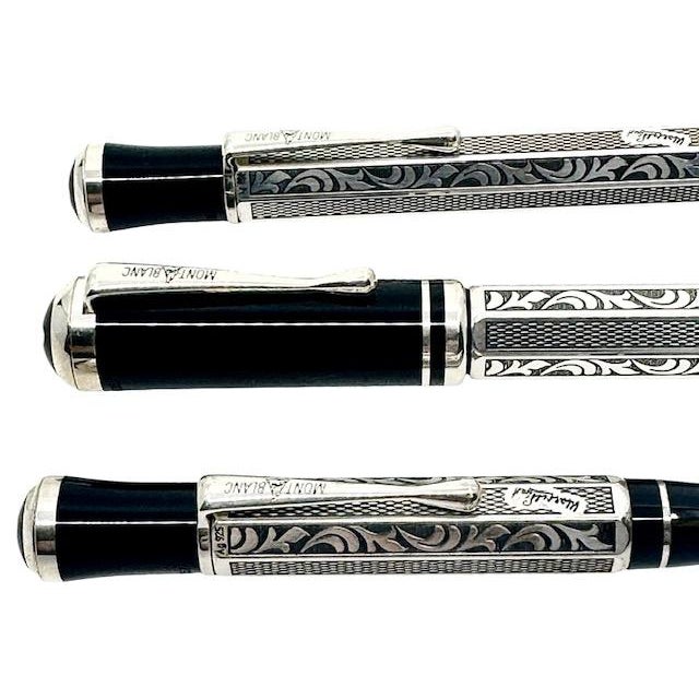 1999 Montblanc Marcel Proust Writers Edition Matching No. 335 Three Piece Set For Sale In Charleston - Image 6 of 13