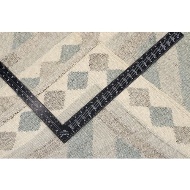 Swedish Inspired Kilim Rug With Scandinavian Modern Style - 05'05 X 08'01 For Sale In Dallas - Image 6 of 10