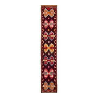 Vintage Turkish Kilim Wool Runner in Multicolor by Rug & Kilim, 1950-1959 For Sale
