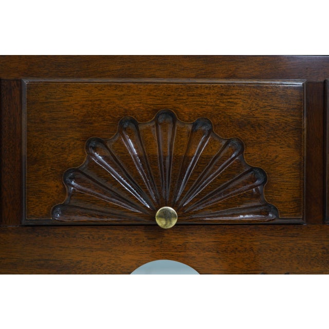 Baker Queen Anne Drop Front Secretary Desk For Sale - Image 10 of 12