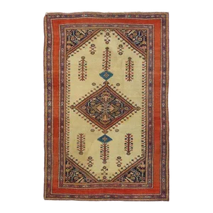 Antique Malayer Rug 4'2'' x 6'8''