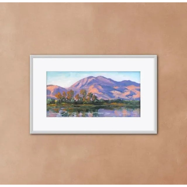 Original Oil Painting Landscape Mount Diablo Morning Light - Unframed For Sale - Image 4 of 12