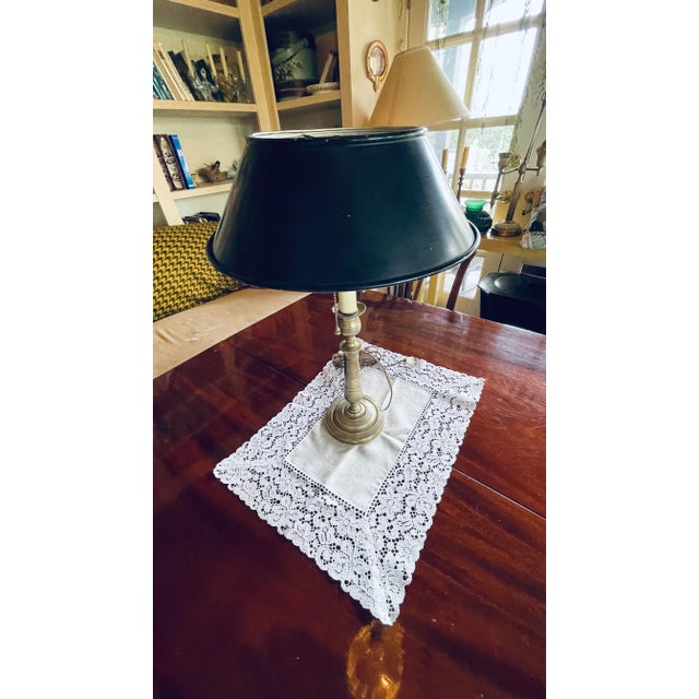 19th Century English Brass Desk Lamp For Sale - Image 4 of 6
