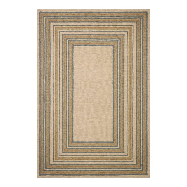 Chris Loves Julia x Loloi Alfie Natural / Multi 2'-6" x 7'-6" Runner Rug For Sale