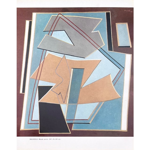 Artist: Alberto Magnelli Country: Italy Title: Untitled Medium: Offset Marks: Not signed, not numbered Paper Size: 15 x 11...