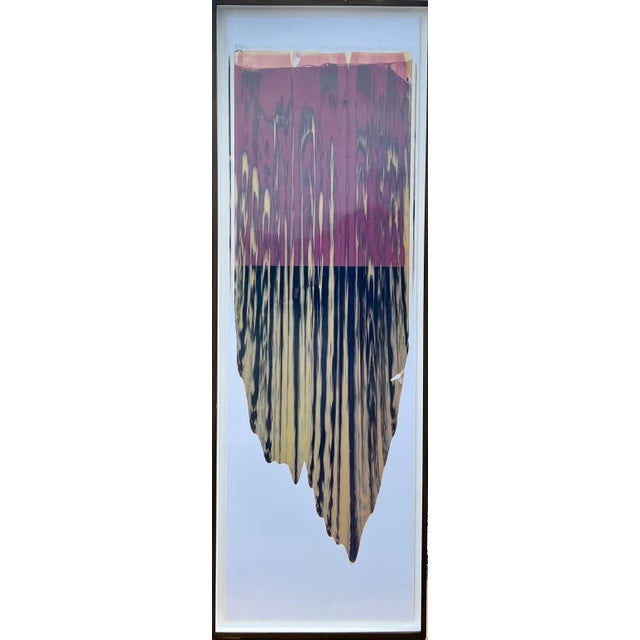 Ellen Carey, 2 Large Format Abstract Unique Color Photo Polaroid Pulls Ellen Carey Photograph, 2010 For Sale - Image 13 of 18