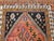Vintage Persian Qashqai Tribal Area Rug, Hand-Knotted Wool, Geometric Pattern, 5x7, Rust & Navy For Sale - Image 14 of 16