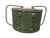 Vintage Boho Trompe L’Oeil Watermelon Wicker Picnic Basket. For Sale - Image 12 of 12