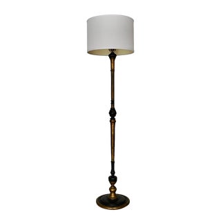 Antique Spanish Hollywood Regency Floor Lamp For Sale