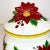 Ceramic 1970s Vintage Majolica Americana Christmas Poinsettia Canister For Sale - Image 7 of 10
