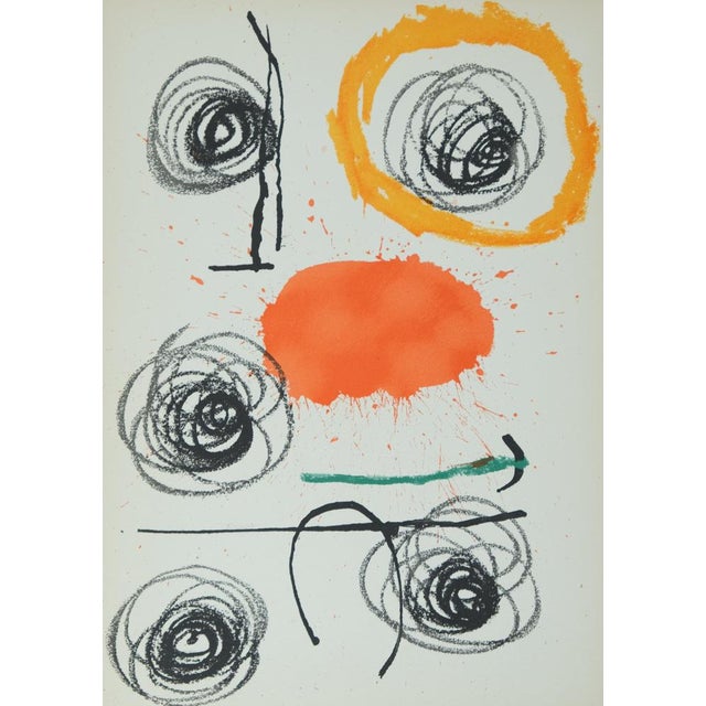 Joan Miro, Obra Inedita Recent VI, Lithograph For Sale - Image 3 of 7
