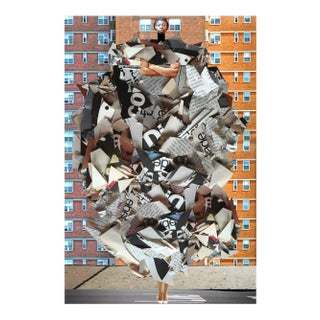 Plate No. 81, Abstract, Collage, Newspapers For Sale