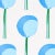 Part of the Peg Norriss Collection, Liz Nielsen’s Topiary wallpaper is a small-scale, graphic pattern that features a...