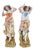 Vintage Biscuit Porcelain Sculptures, 1950s, Set of 2 For Sale