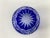 Vintage Bohemian Crystal Votive Candle Holder in Cobalt Blue For Sale - Image 9 of 13