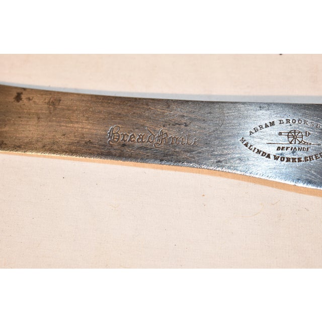 19th Century Hand-Carved Bread Knife For Sale In Greensboro - Image 6 of 6