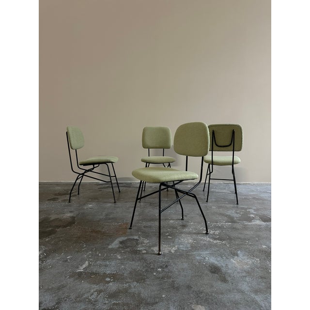 Cocorita Chairs by Gastone Rinaldi for Velca Legnano, 1950, Set of 4 For Sale - Image 10 of 10