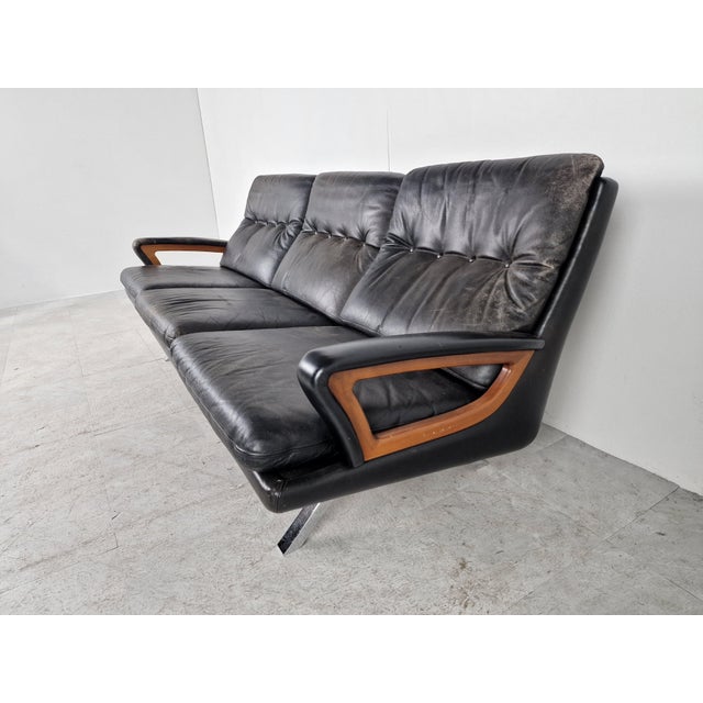 Mid-Century Sofa attributed to Carl Straub, Germany, 1960s For Sale - Image 6 of 11
