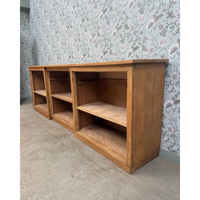 Vintage Oak Workshop Cabinet, 1950s For Sale - Image 4 of 12