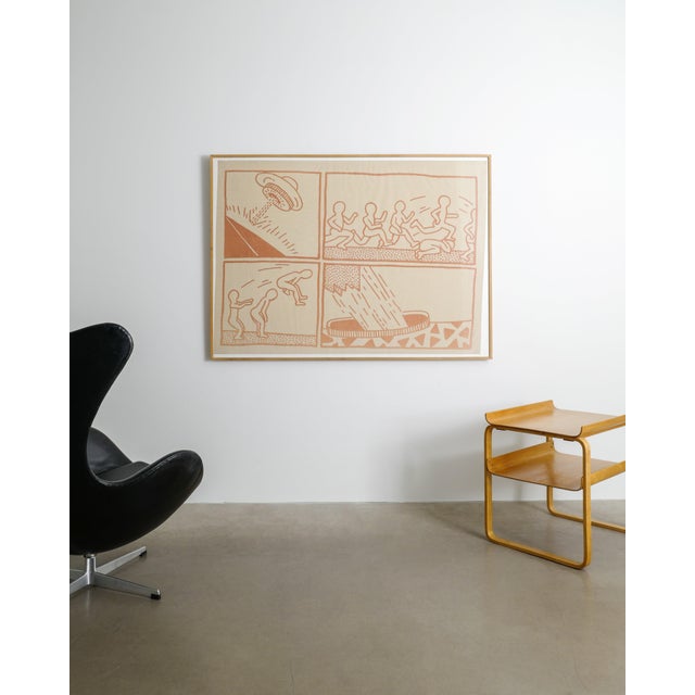 Keith Haring, Figurative Composition, 1981, Print on Paper, Framed For Sale - Image 6 of 8
