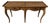 Vintage Milling Rd. Baker Furniture Co. Two Drawer Hall / Sofa Table For Sale