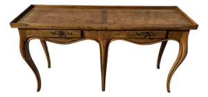 Vintage Milling Rd. Baker Furniture Co. Two Drawer Hall / Sofa Table