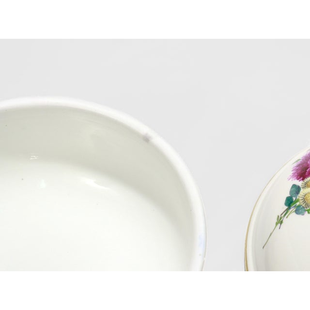 Antique Marcolini Period Meissen Porcelain Floral Bordeleau or Chamber Pot For Sale - Image 13 of 14