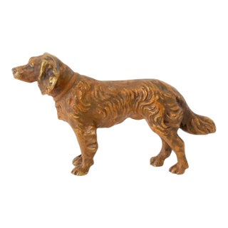 Antique Vienna Bronze Setter Dog For Sale