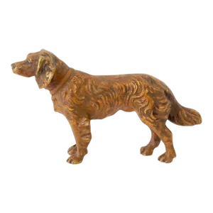 Antique Vienna Bronze Setter Dog