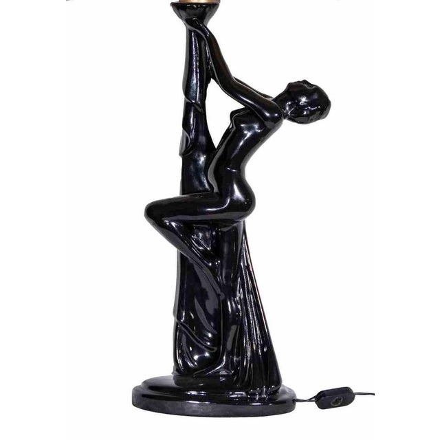 Ceramic Table Lamp by Tommaso Barbi, Italy, 1970s For Sale - Image 4 of 5