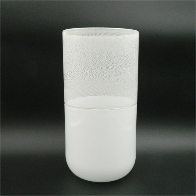 Venini Vintage Glass Vase by Tapio Wirkkala for Venini, 1990 For Sale - Image 4 of 11