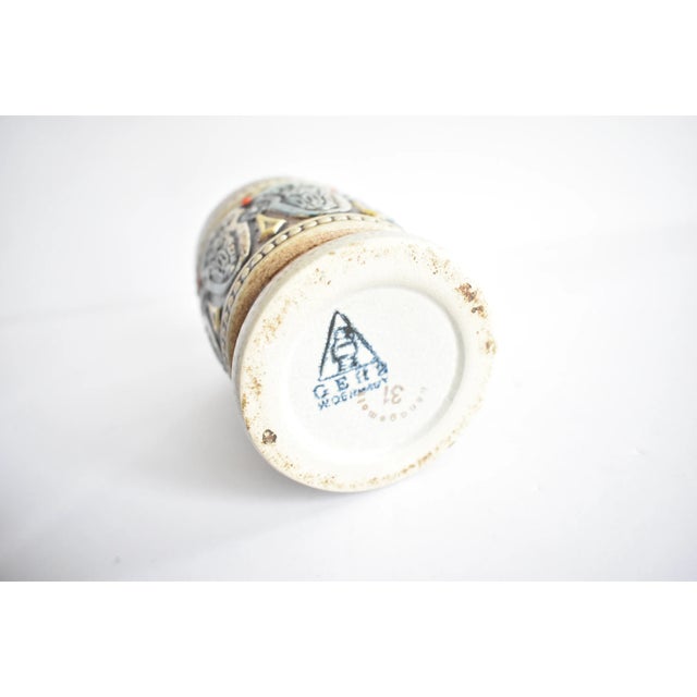 Mid-Century Gerz West German Ceramic Tumblers - Set of 4 For Sale In San Francisco - Image 6 of 7