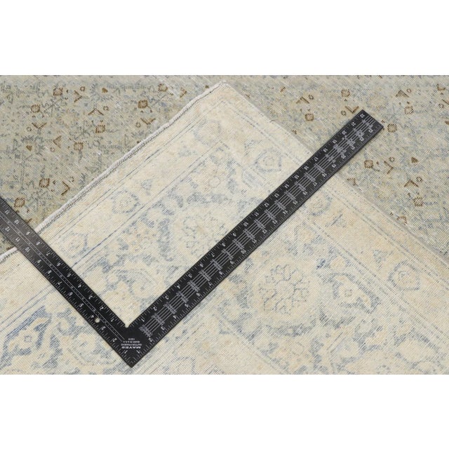 Vintage Persian Mahi Tabriz Rug - 09'03 X 12'02 For Sale In Dallas - Image 6 of 10