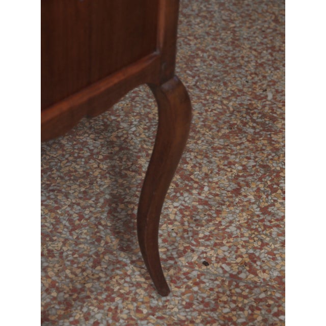 Wood 19th Century French Walnut Side Table For Sale - Image 7 of 8