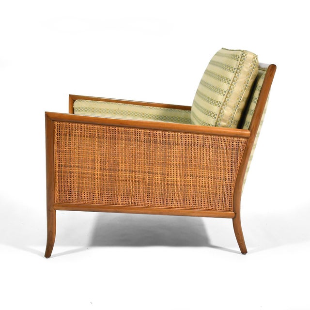 Wood Pair of Lounge Chairs in the Manner of T.H. Robsjohn-Gibbings For Sale - Image 7 of 9