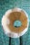 Metal 1970s Victorian Revival Pair of Cream Lampshades With Fringe For Sale - Image 7 of 9