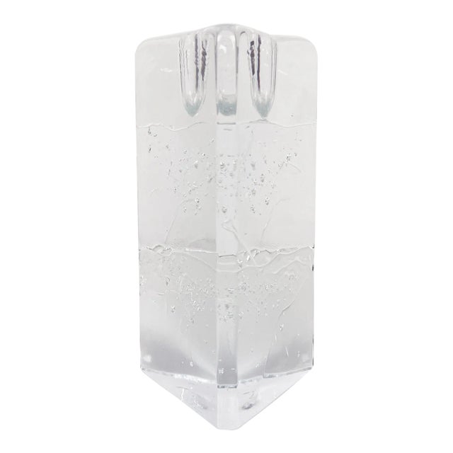 Timo Sarpaneva Triangular 'Archipelago' Candleholder for Iittala For Sale