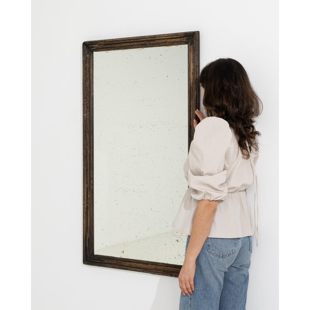 Circa 1900 French Louis Philippe Style Wall Mirror For Sale - Image 9 of 9