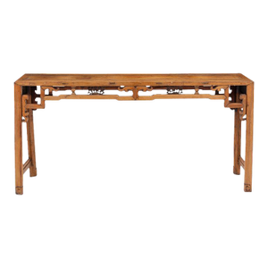 19th Century Chinese Elmwood Altar / Console Table