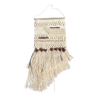 Bohemian Woven Wall Hanging For Sale