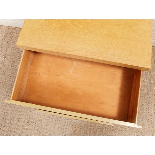 Mid 20th Century Blonde Highboy Dresser For Sale - Image 4 of 12