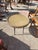 Mid-Century Modern Vintage Round Rattan Side Table For Sale - Image 3 of 5