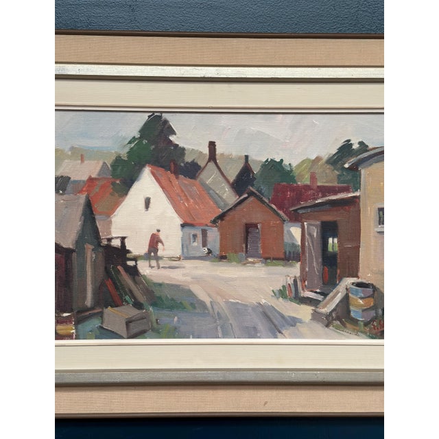 Eskil Scans, Vitemölla, 1960s, Oil on Panel, Framed For Sale - Image 12 of 18