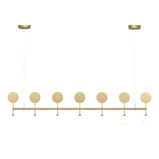 Row Brass Pendant Light by Atelier Areti For Sale