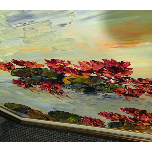 2010s Maya Eventov Untitled Original Acrylic Canvas H.Signed ME111511-03w/custom Frame For Sale - Image 5 of 8